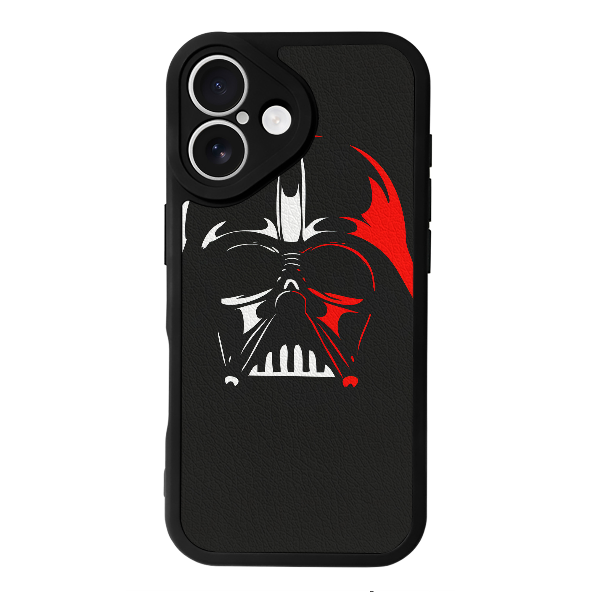 （画像用） スター・ウォーズ Star Wars 【iPhone 16シリーズ対応】シリコンスマホケース（レザー調） 材質：シリコン